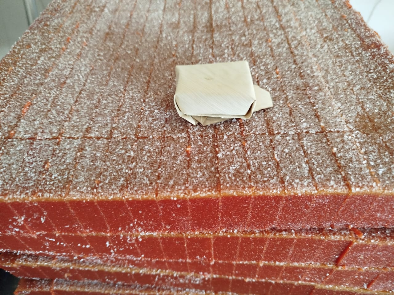 Bocadillo artesanal en hoja