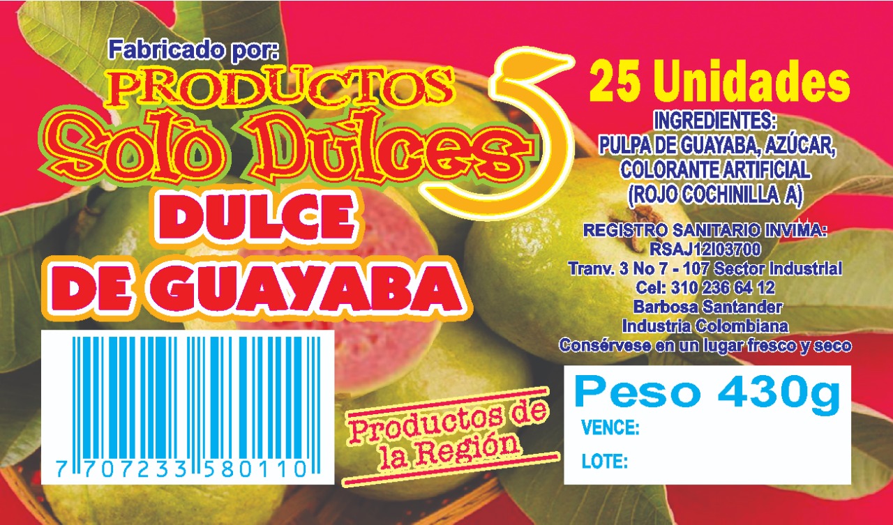 Ojitos de guayaba bicolor